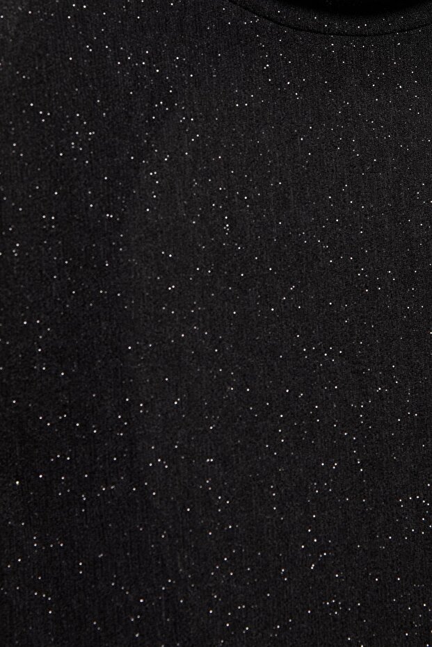 Sırt dekolteli parlak top - 7