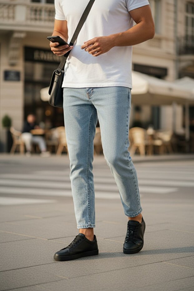 Основни умения Неформални комбинирани обувки Въздушни Стилни Удобни Прохладни и удобни Жени Мъже Черно-черни - 7