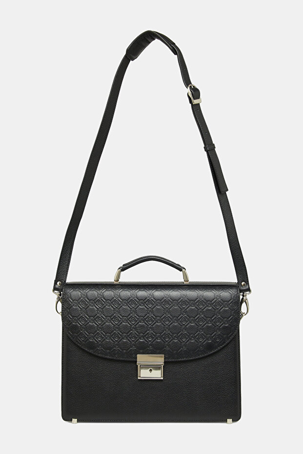 SİYAH DERİ ÇANTA - 2