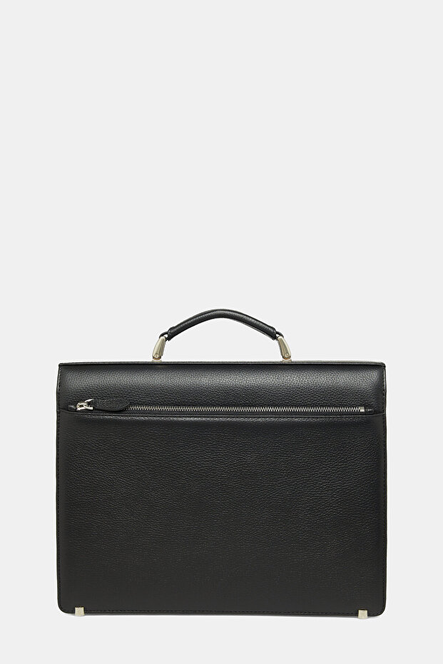 SİYAH DERİ ÇANTA - 4