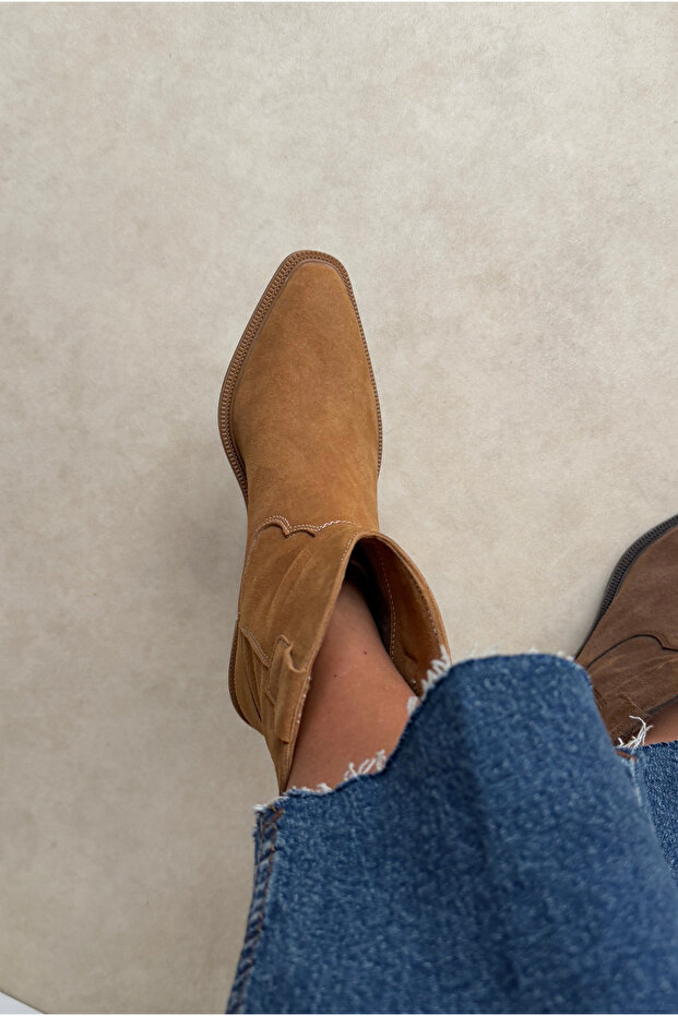 Kadın Bot CAMEL SÜET - 2