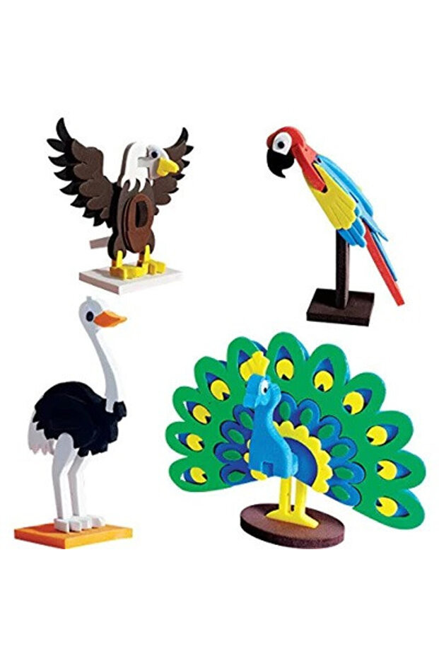 Puzzle 3D Pasari - 7