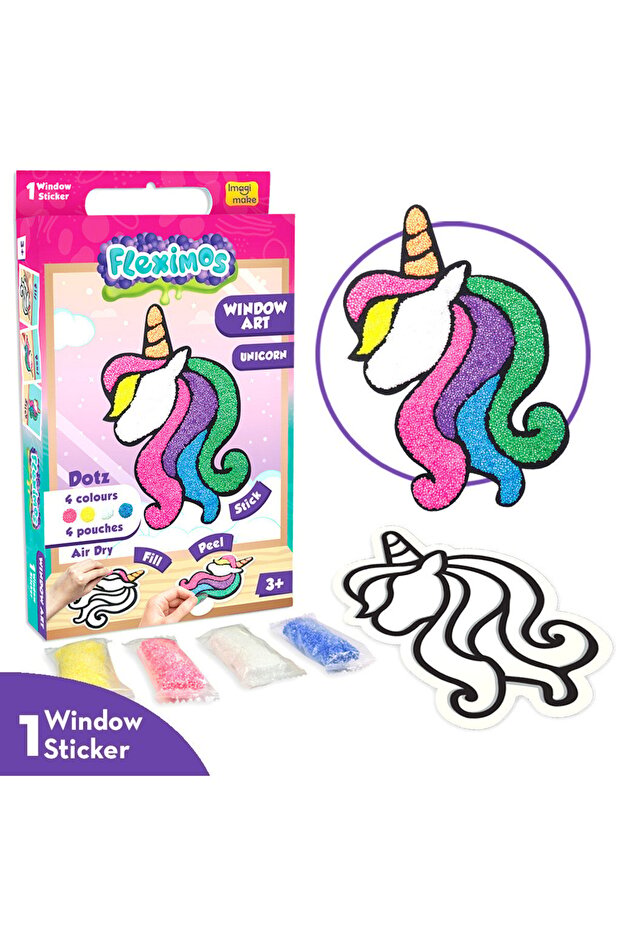 Creative Window Sticker Set - Unicorn - 1