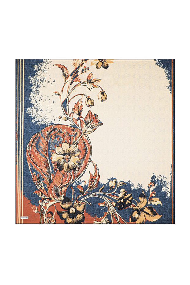 وشاح حريري بنمط تويل من كيريت ديريا - 3