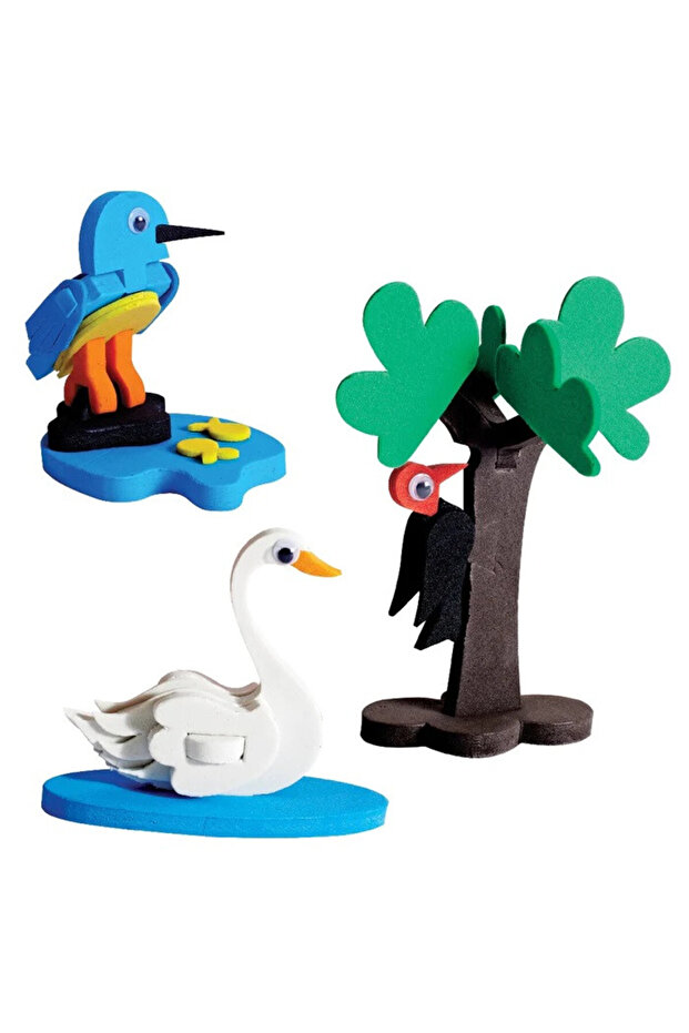 Puzzle 3D Pasari - 5