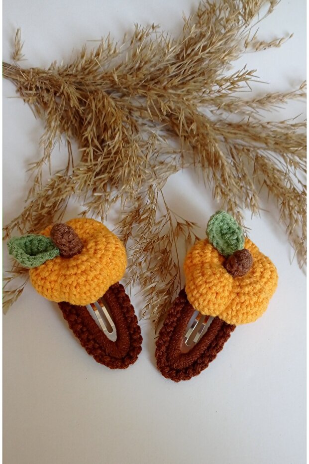 Pumpkin Snap Buckle (1 Pair)