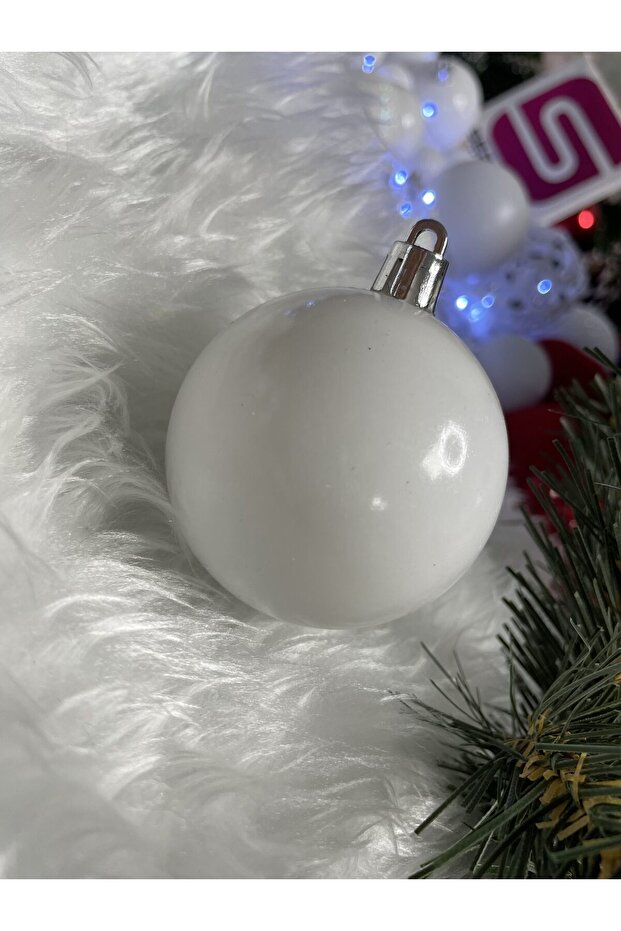 Коледна украса - Бяло - 14
