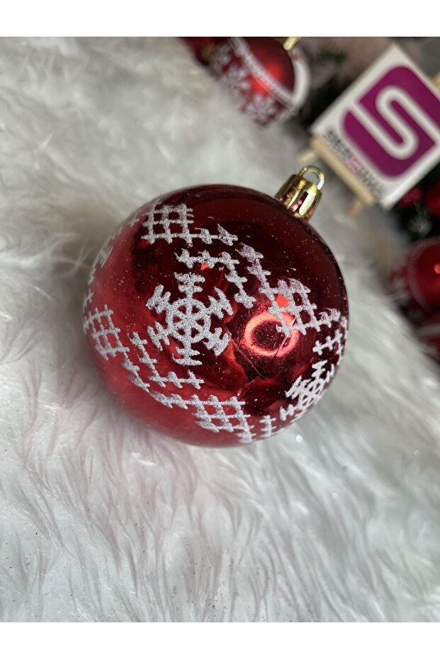 Коледна украса - Червено - 7