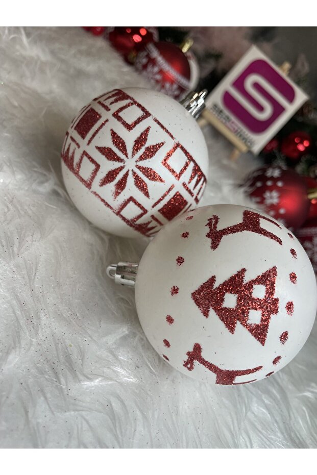 Коледна украса - Червено - 13