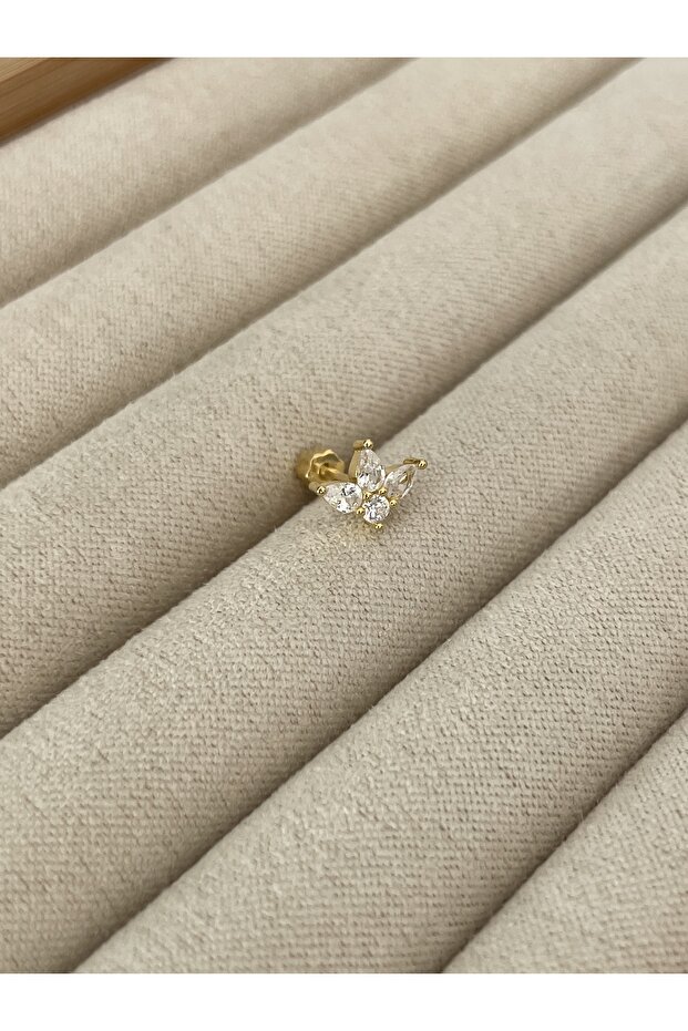 Dört Taşlı Lotus Piercing - 1