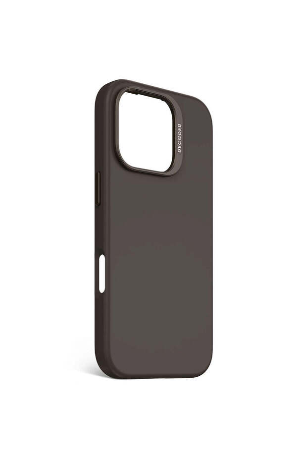 DECODED silicone protective case for iPhone 16 Pro Max, Brown - 8
