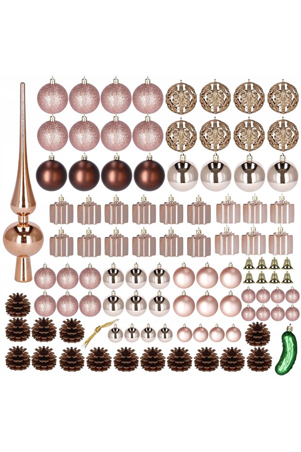 Коледна украса - Розово - 4