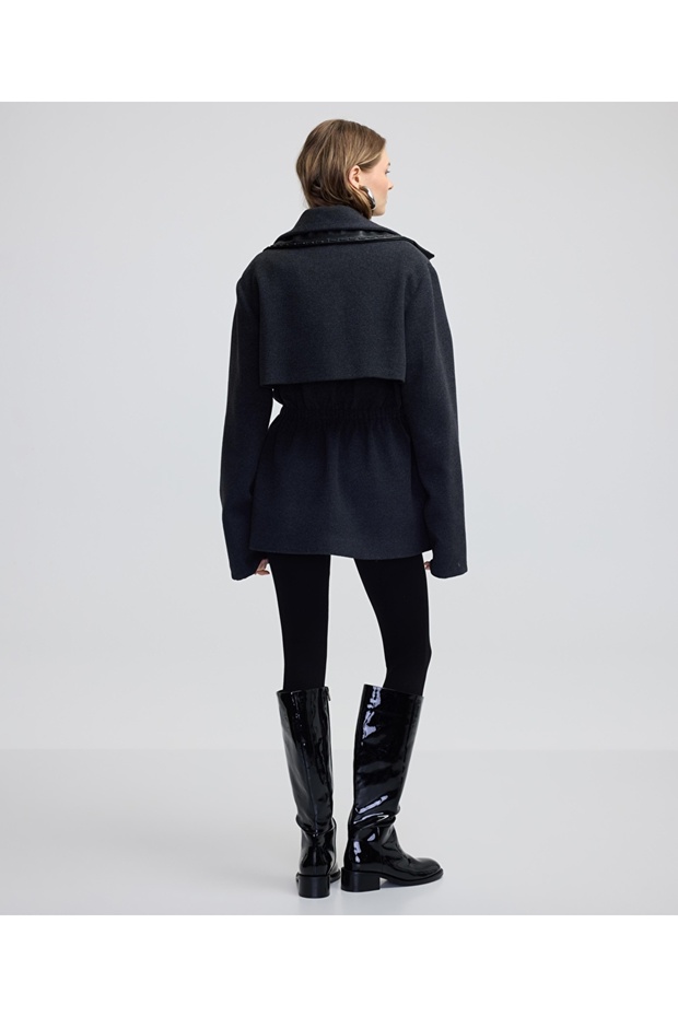 Çift kat yakalı kaban - 6