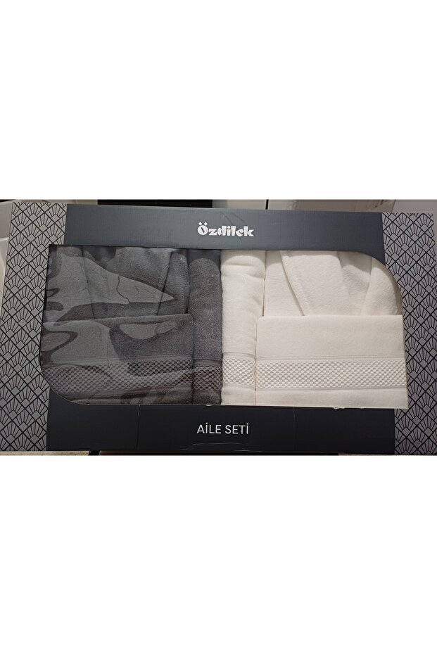 Colored (DSM) Antrasit - Krem Aile Seti - 3