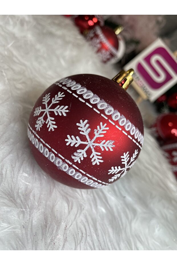 Коледна украса - Червено - 9