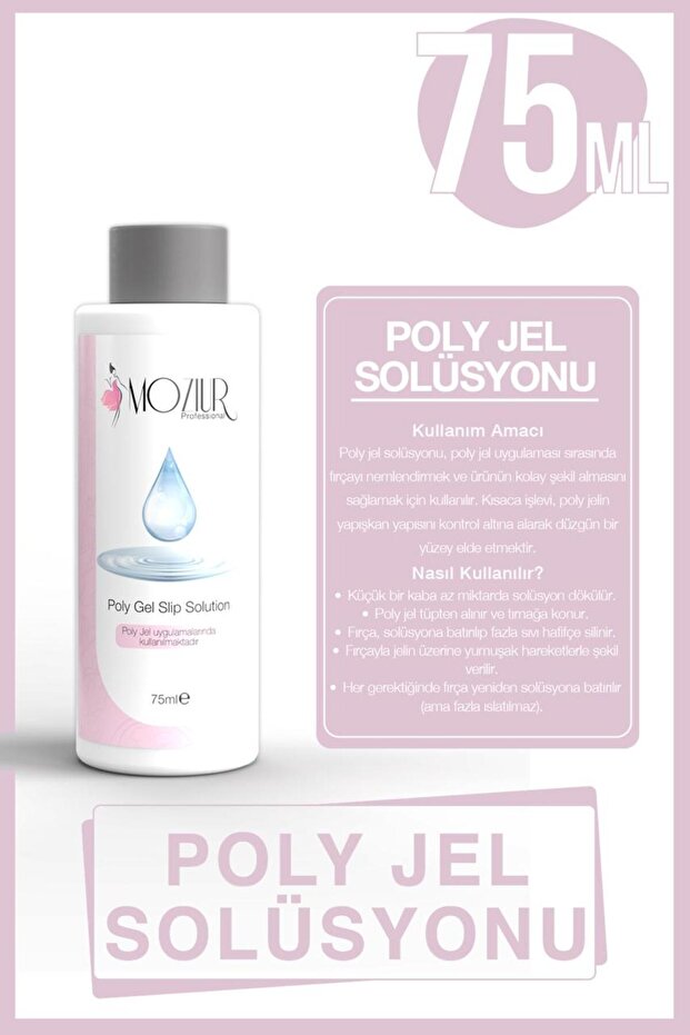 Poly Jel Solüsyonu 75ml - 1