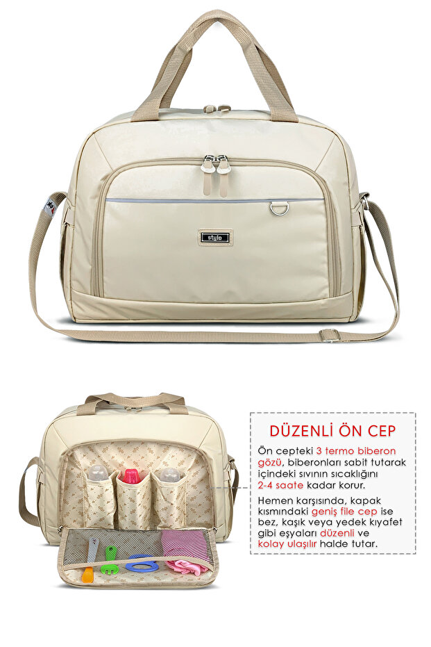 X Pro Stroller Bebek Arabası Çantası+Urban Anne Bebek Bakım Omuz Çantası Termos Çanta Hediyeli - 3