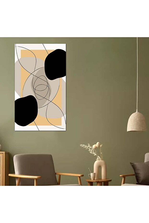 لوحه جداريه مودرن فن تجريدي - 24087 - 1