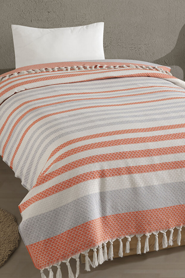 Tek Kişilik Summer Yatak Örtüsü Pike 150x230cm - 2