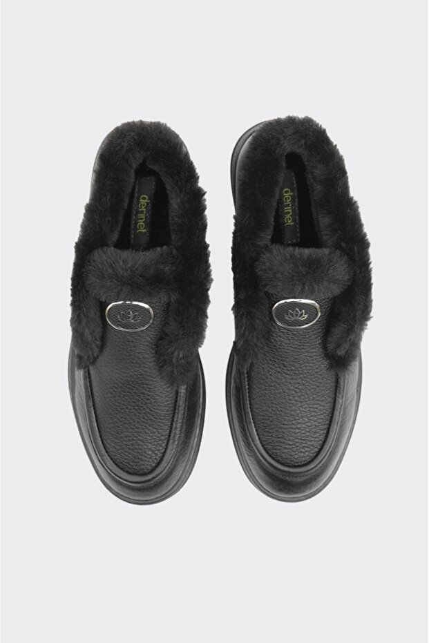 Bilekte Hakiki Deri Kadın Bot - 3