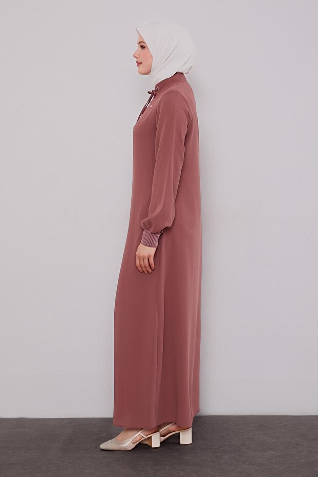 Yakası Bağıcıklı Ferace - 2