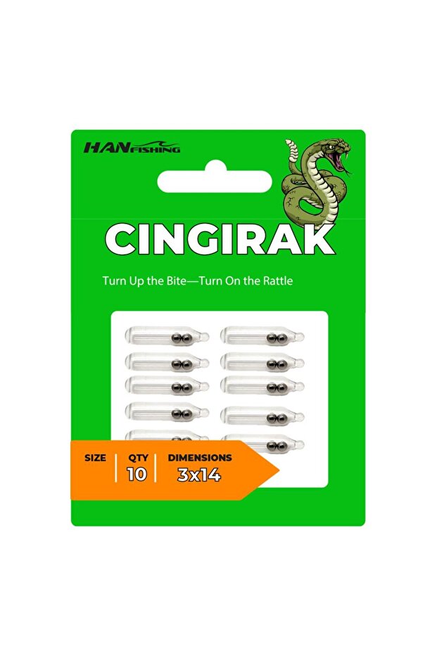 Cıngırak Silikon Yem Ses Tüpü - 1