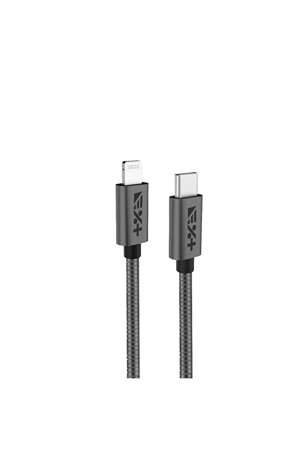Cablu de date USB-C la Lightning, metalic, gri spațial (1,2 m)
