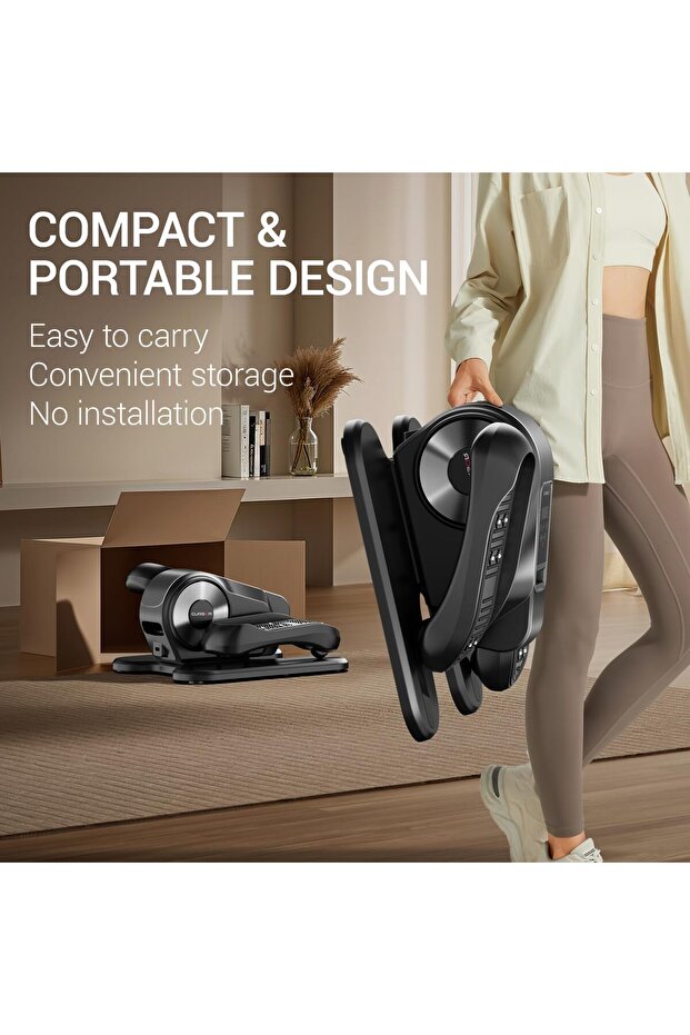 Under Desk Elliptical, 12 Level Magnetic Resistance, Forward and Reverse Direction, Manu - 4