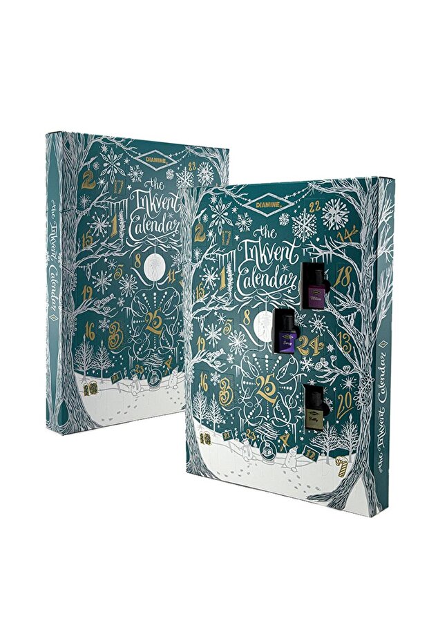 Inkvent Calendar 2025 Teal Edition Mürekkep Takvimi - 1