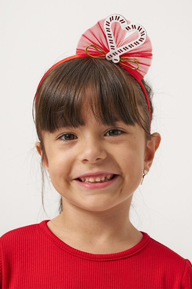 Yılbaşı Temalı Taç Hediyeli Simli Tüllü Kız Çocuk Elbise - 7