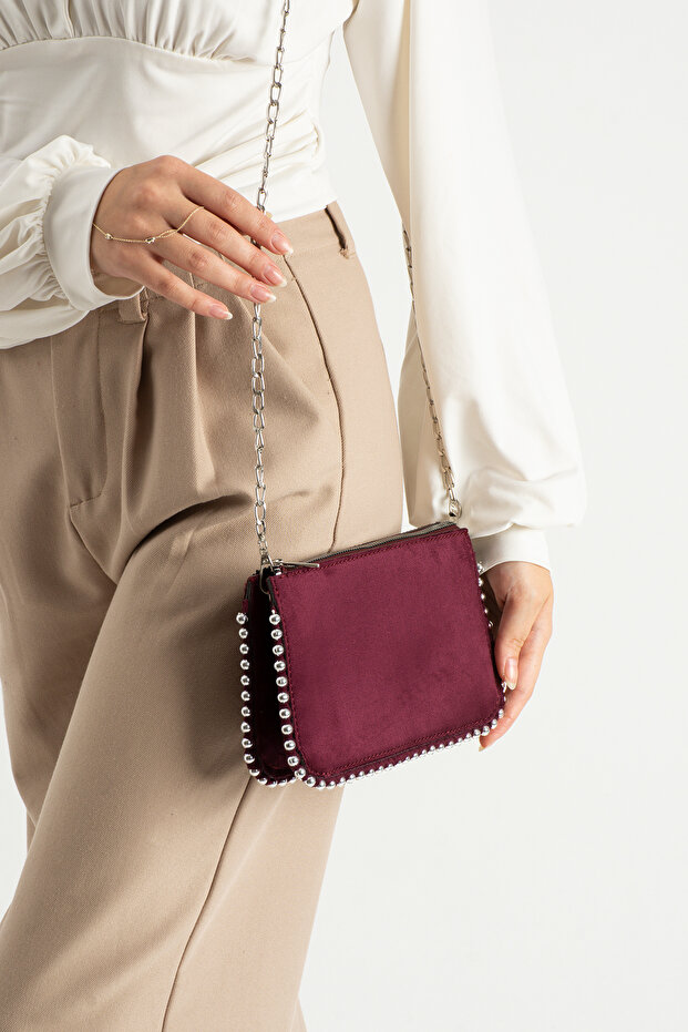 حقيبة صغيرة مطرزة بالخرز - 2