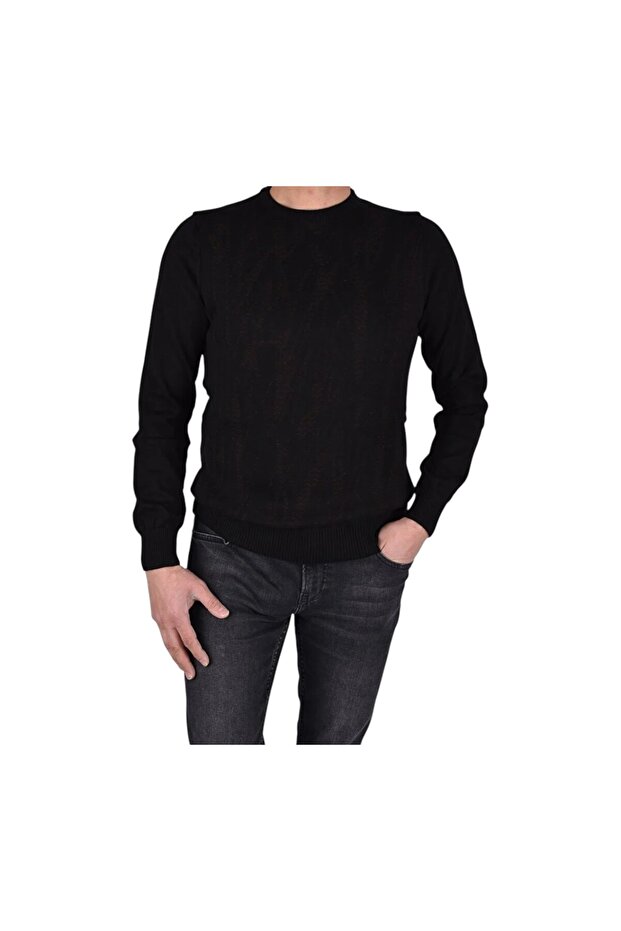 طاقم الرقبة منقوشة سترة - 3