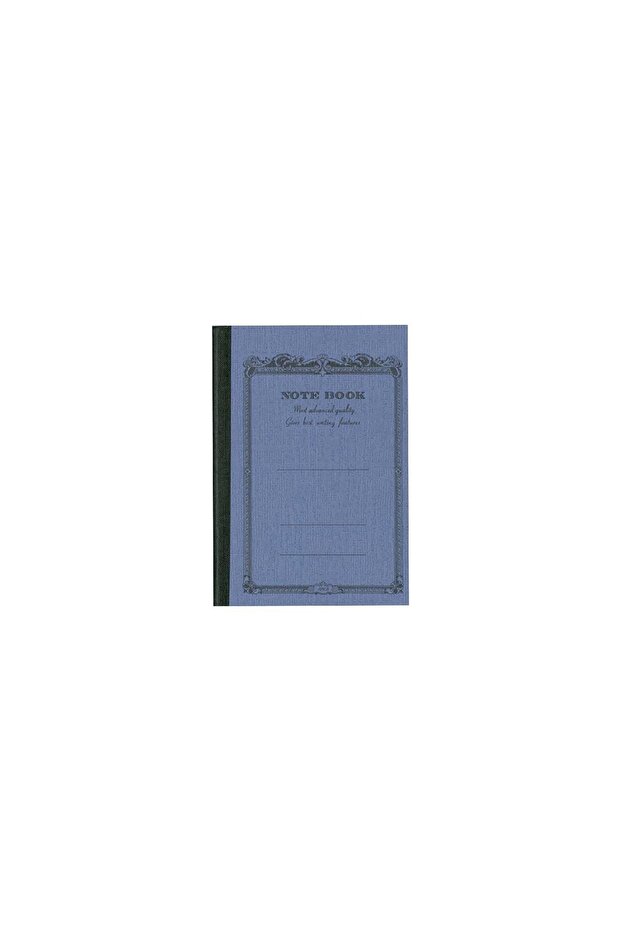 دفتر ملاحظات CD-5 A7 مخطط باللون الأزرق - 1