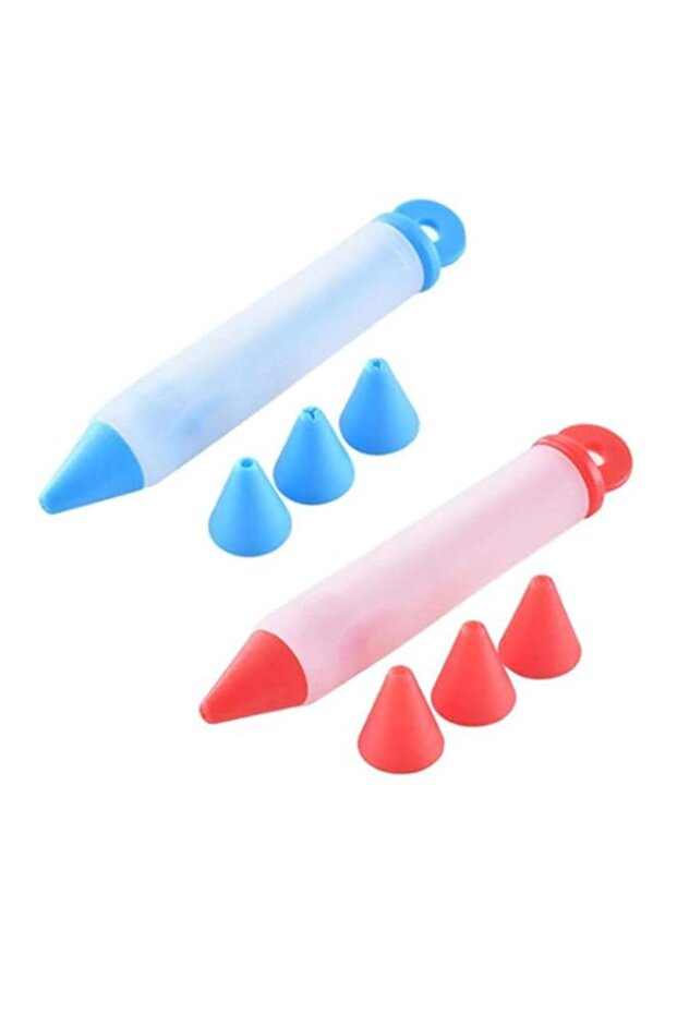 Silicone Cake Decorating Syringe Cylinder - 2 Pieces