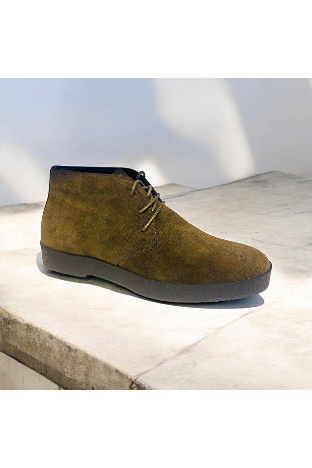 Deri Erkek Süet Bot - 1