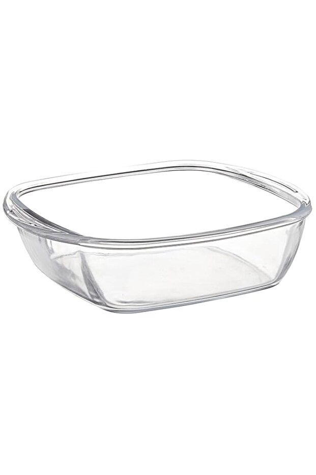 NADIR Sempre Ovenware L Square Roaster 2.4 L - Versatile Glass Platter
