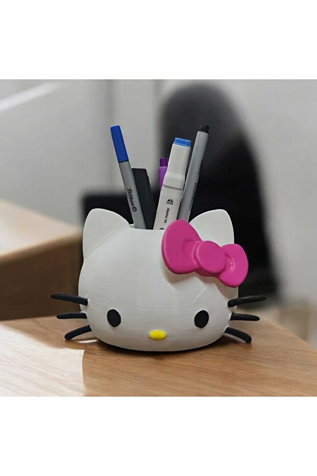 Hello Kitty Sevimli Masa Üstü Kalemlik