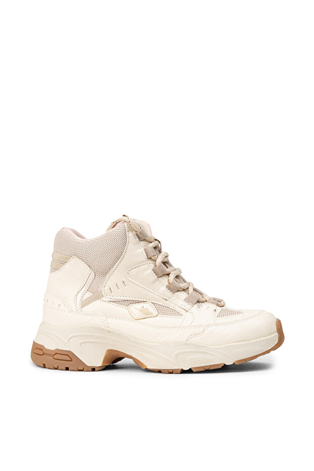 Kadın Bej Sneaker Bot - 1