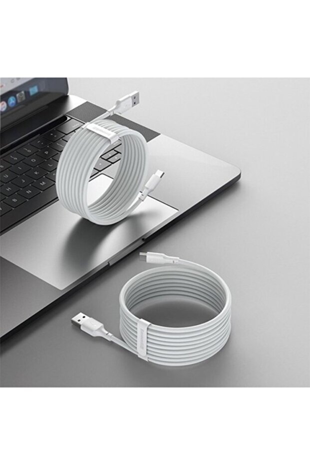 Wisdom Usb Type-c 40w Şarj Usb Şarj Kablosu 2adet Set 1.5metre Tzcatlzj-02 - 3