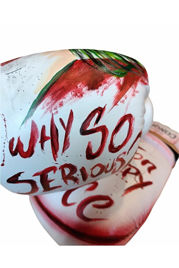 Custom Made Hero Joker 2 Deri Velcro Boks Eldiveni - 2