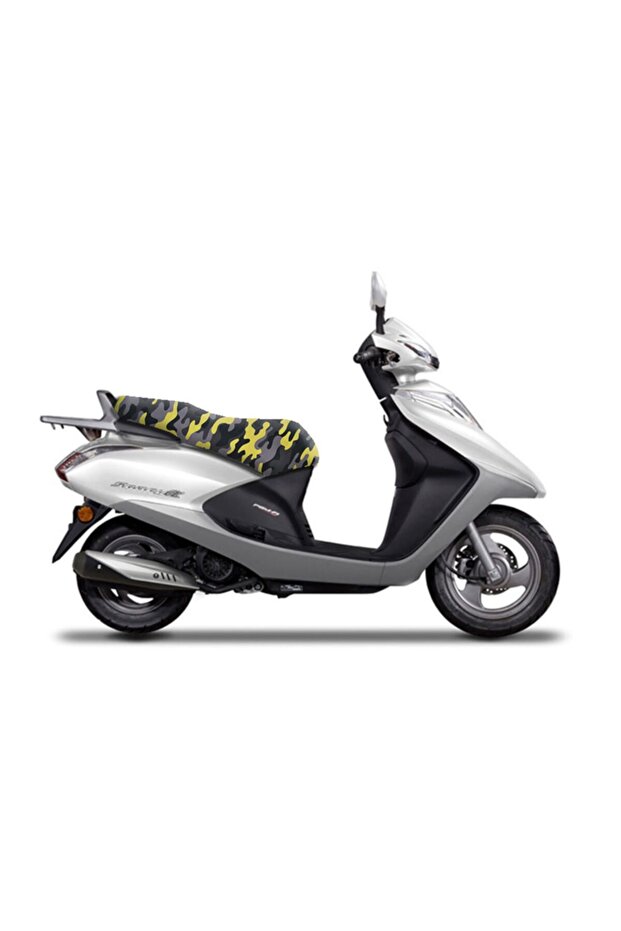 غطاء السرج Honda Spacy-activa - رمادي أصفر