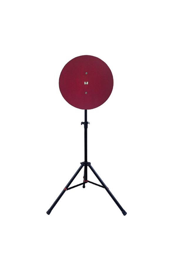 Tripod Ayaklı Dart Arkalık Stand Seti. Bordo Renk. . - 1