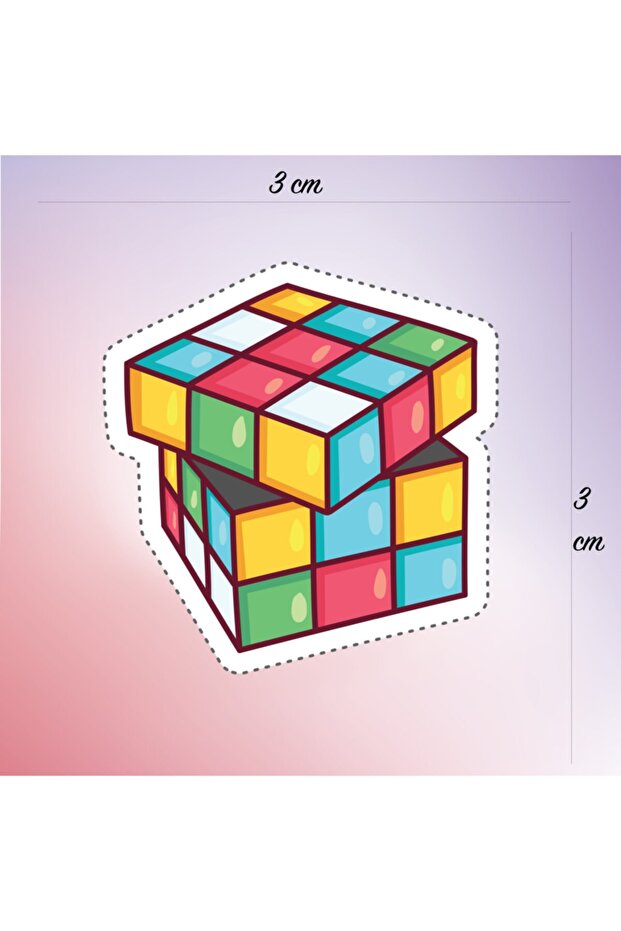 Shusticky Sticker - Cube