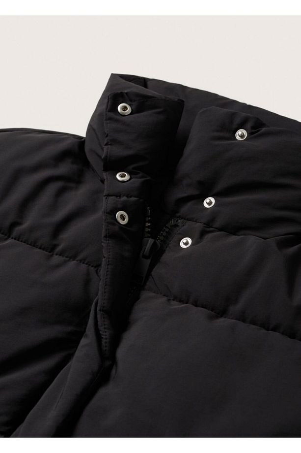 Geniş Kesim Kapitoneli Anorak - 7