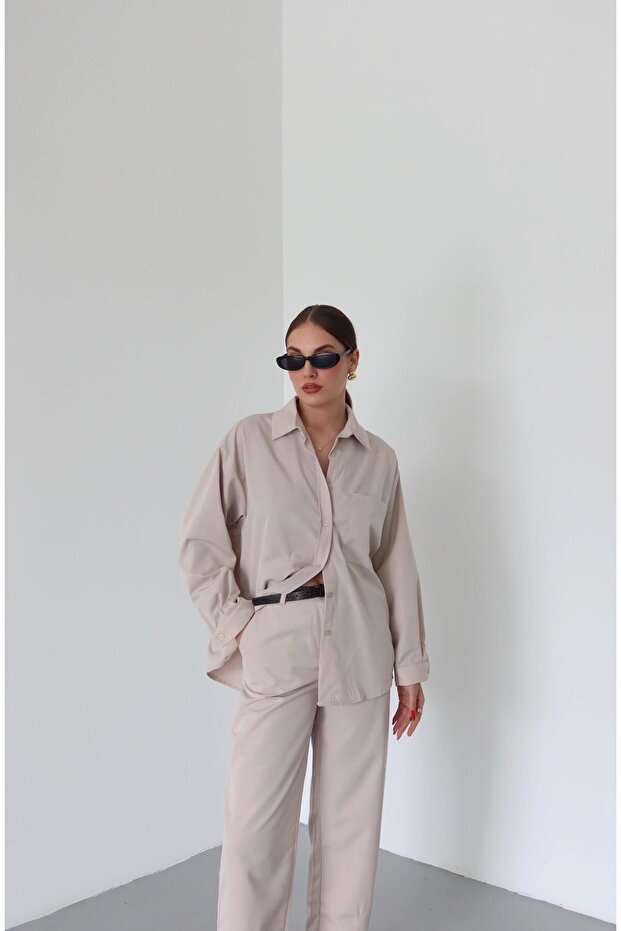 Stone Merlin öves ing nadrág szett - 5