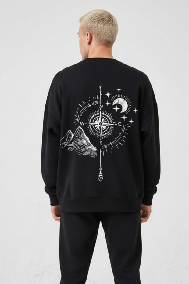 Unisex Oversize Printed