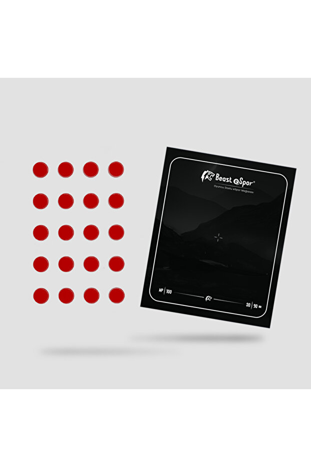 Beast eSpor Universal Dot Mouse Skate ( Her Mouse Modeli Ile Uyumludur) Red Edition %100 Ptfe
