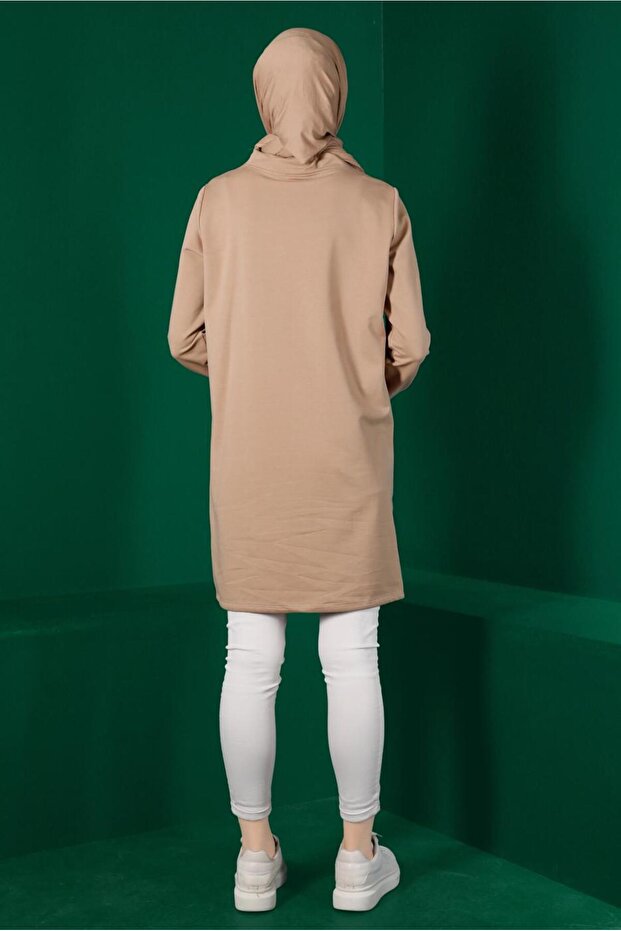 RİBANALI BAĞCIKLI EŞOFMAN TUNİK 43309 - 3