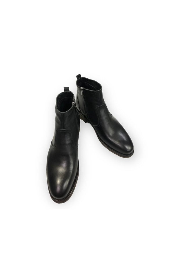 Genuine Inner Outer Leather Genuine Rubber Men's Boots (36,37,38,39,40,41,42,43,44,45,46,47,48) number