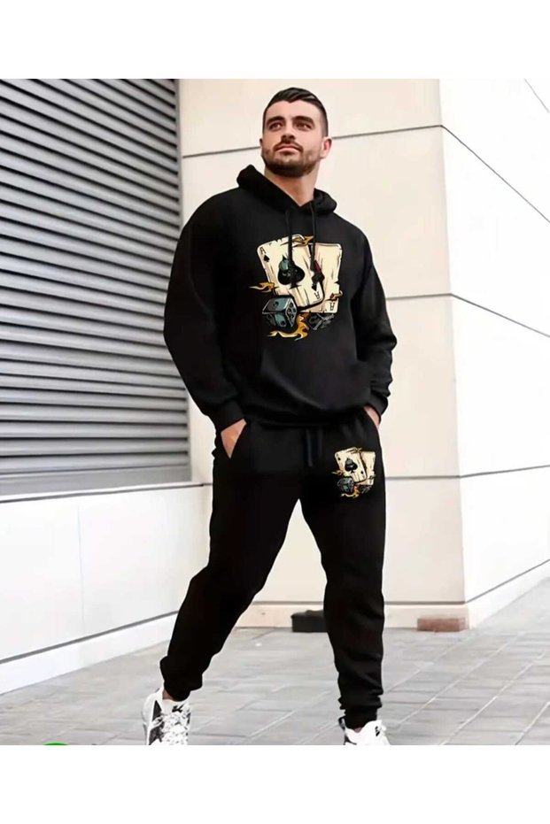 Men's Cotton Tracksuit Set